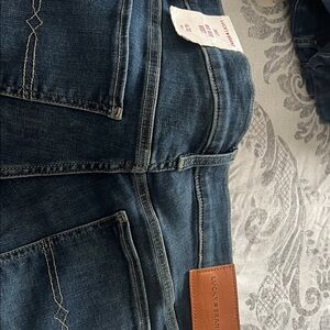 Lucky Brand Men's Dark Blue Relaxed Jeans